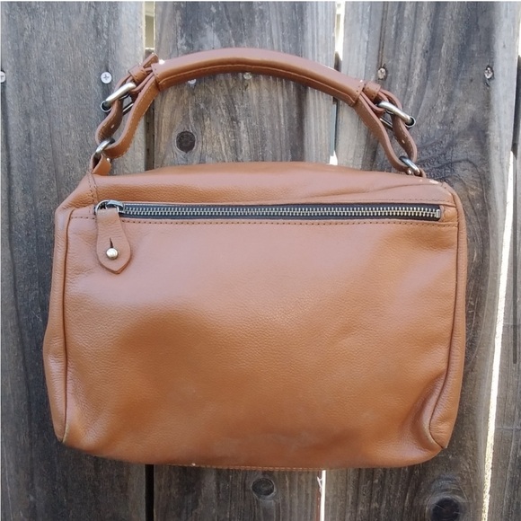 Kelsi Dagger Leather Purse Handbag Collegiate Preppy - Picture 4 of 7